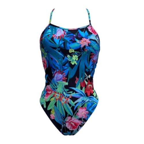 Jolyn Brandon Print Onesie tropix