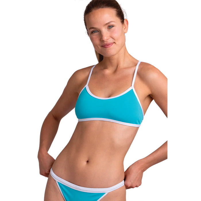Jolyn Jocelyn Bikini Top hawaii blue