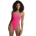 Jolyn Michele Onesie hot pink front