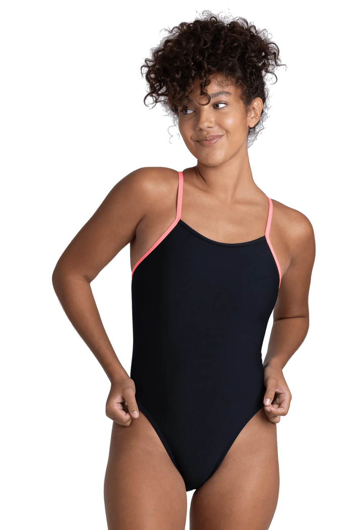 Jolyn Perry Contrast black hot pink yellow front
