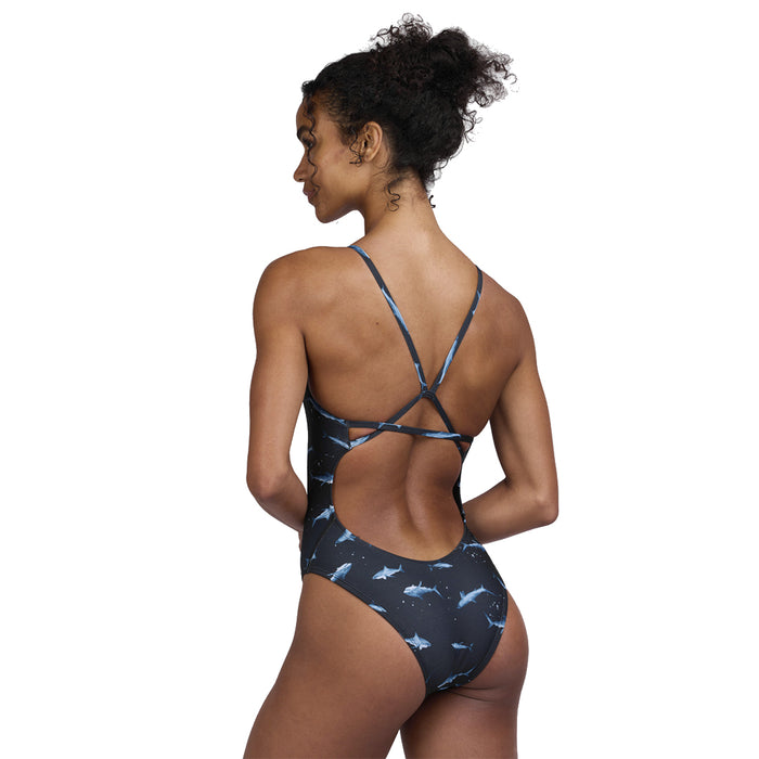 Jolyn Perry Shortfin Onesie back