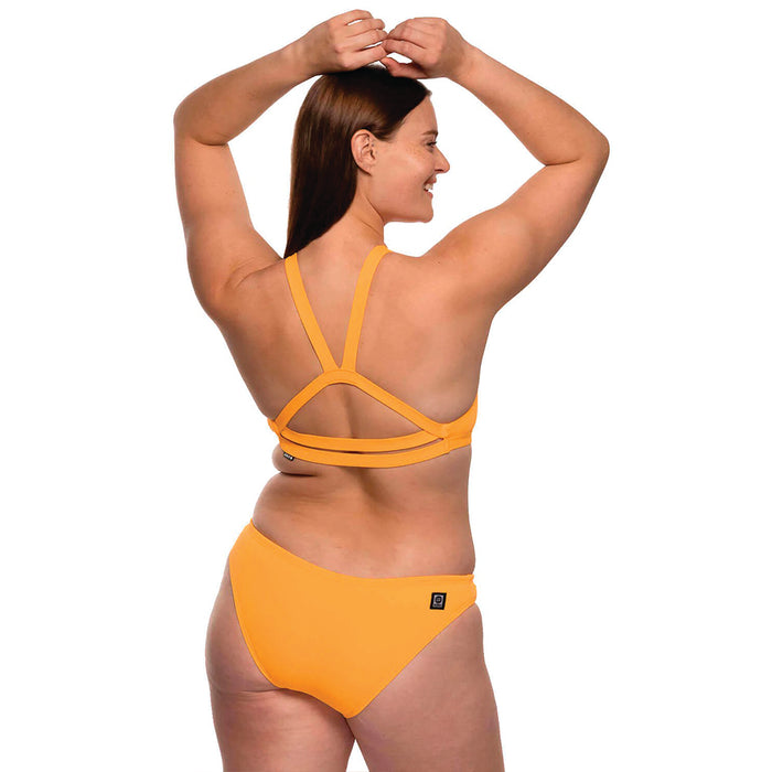 Jolyn Solid Andy Bikini Bottom mango