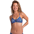 Jolyn Tomcat Print Top lake flora front