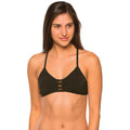 Jolyn Tomcat Solid Bikini Top black