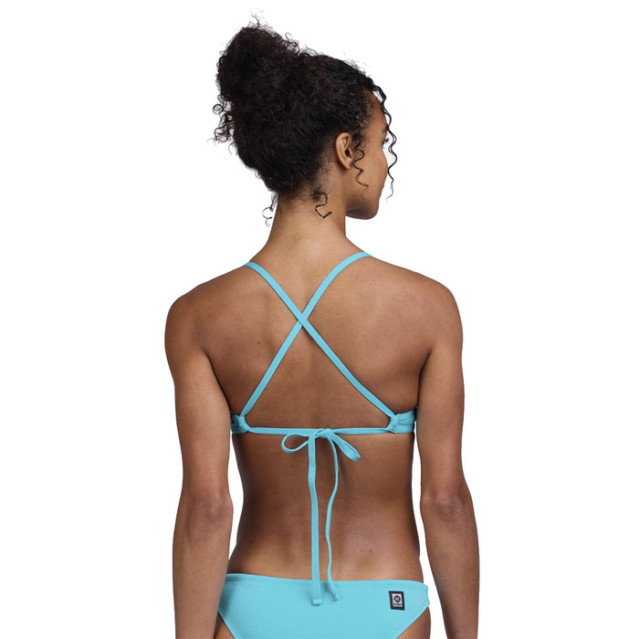 Jolyn Tomcat Ultraviolet Bikini Top sky blue back