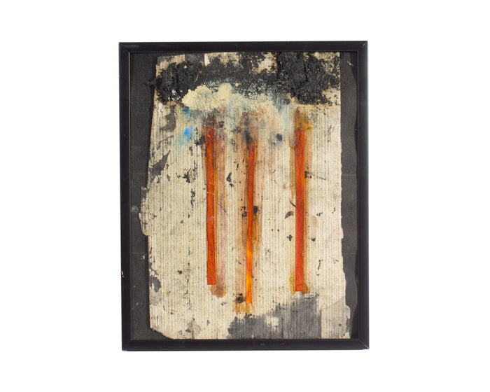 Juliet Holland Signed 2005 “Asuka 10” Mixed Media Collage