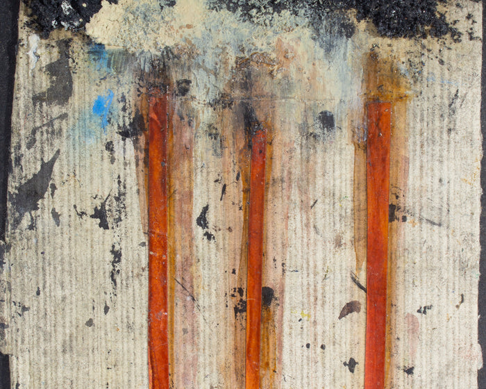 Juliet Holland Signed 2005 “Asuka 10” Mixed Media Collage