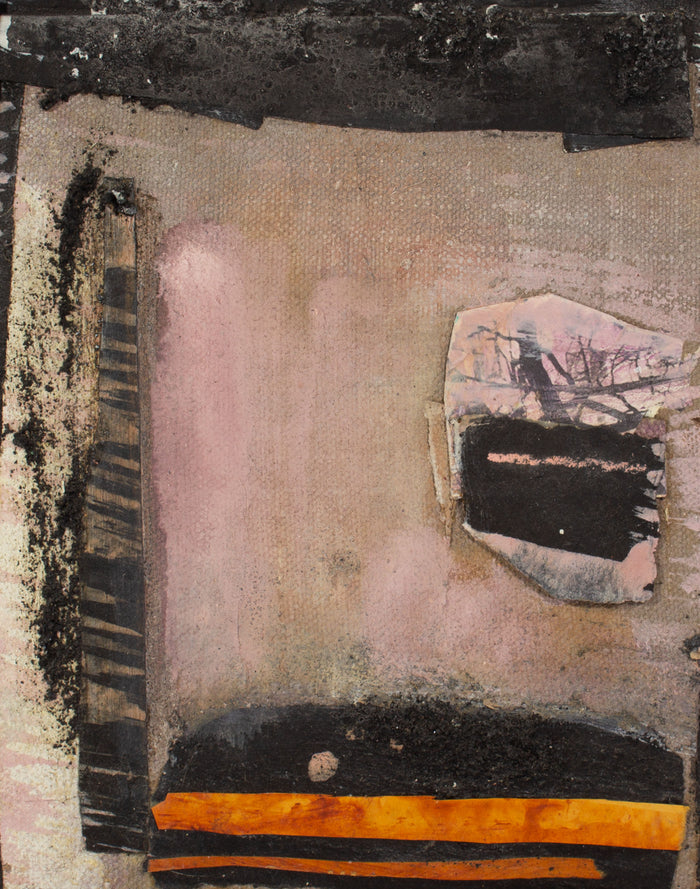 Juliet Holland Signed 2005 “Asuka 19” Mixed Media Collage