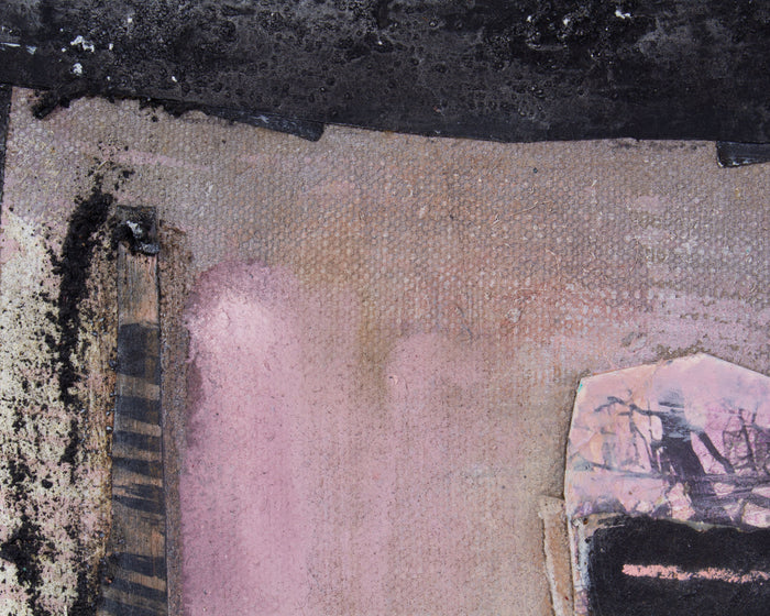 Juliet Holland Signed 2005 “Asuka 19” Mixed Media Collage