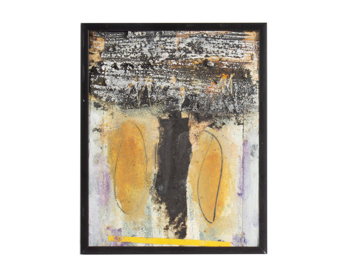 Juliet Holland Signed 2005 “Asuka 25” Mixed Media Collage