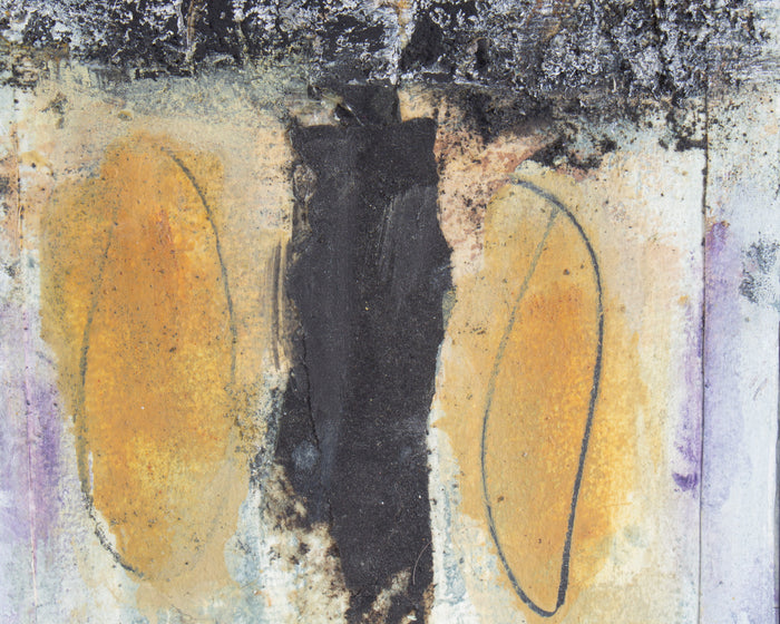Juliet Holland Signed 2005 “Asuka 25” Mixed Media Collage
