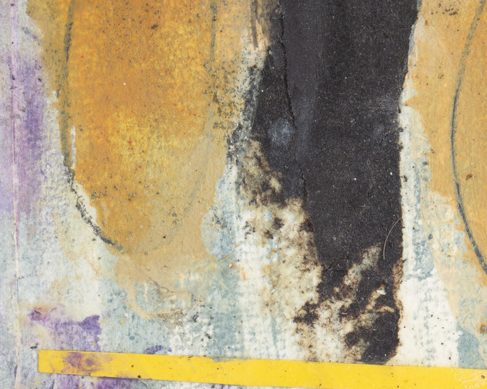 Juliet Holland Signed 2005 “Asuka 25” Mixed Media Collage