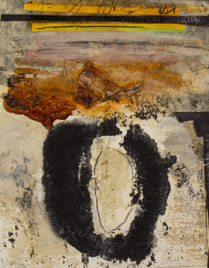 Juliet Holland Signed 2005 “Asuka 3” Mixed Media Collage