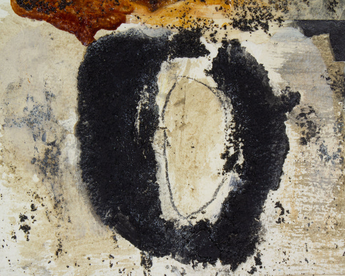 Juliet Holland Signed 2005 “Asuka 3” Mixed Media Collage