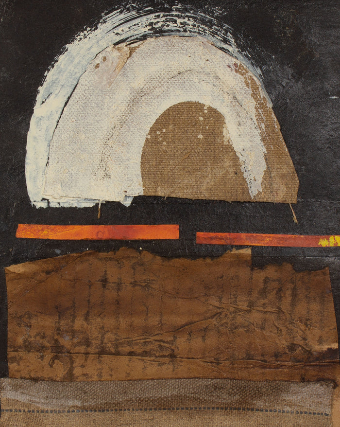 Juliet Holland Signed 2005 “Asuka II” Mixed Media Collage