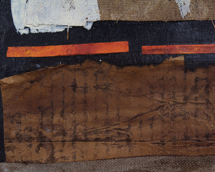 Juliet Holland Signed 2005 “Asuka II” Mixed Media Collage