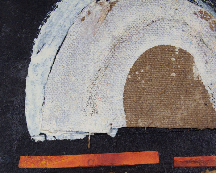 Juliet Holland Signed 2005 “Asuka II” Mixed Media Collage