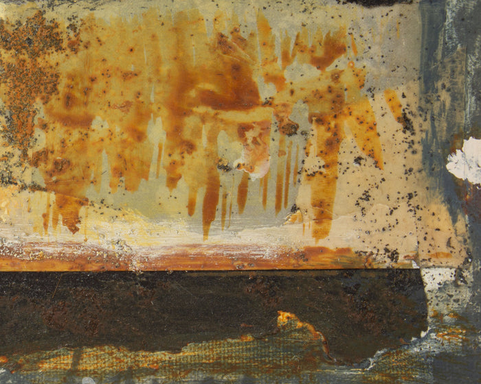 Juliet Holland Signed 2008 “Nami 41” Mixed Media Painting and Collage