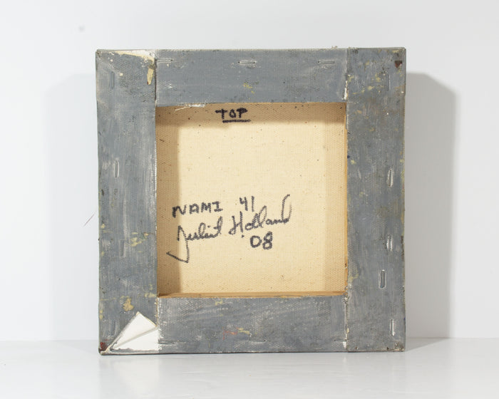 Juliet Holland Signed 2008 “Nami 41” Mixed Media Painting and Collage