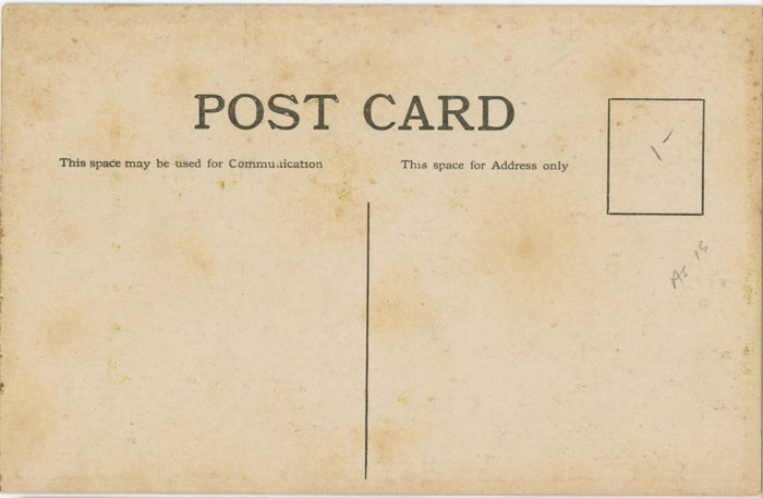 Just Married Property of Mr and Mrs Romantic Postcard c 1910s