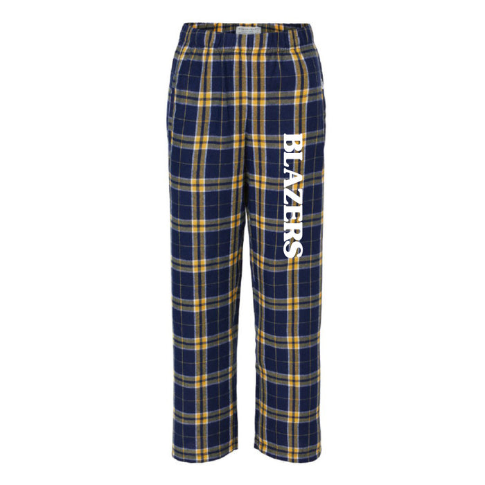 KCB * Boxercraft YOUTH Flannel Pants * navy/gold