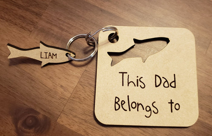 Keychain - Fish - T2 Blanks 4 You