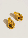 Knot Hoop Earrings