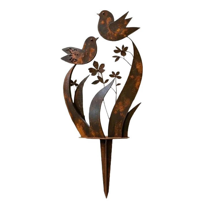 Brown / 13.8" tall x 5.3" wide