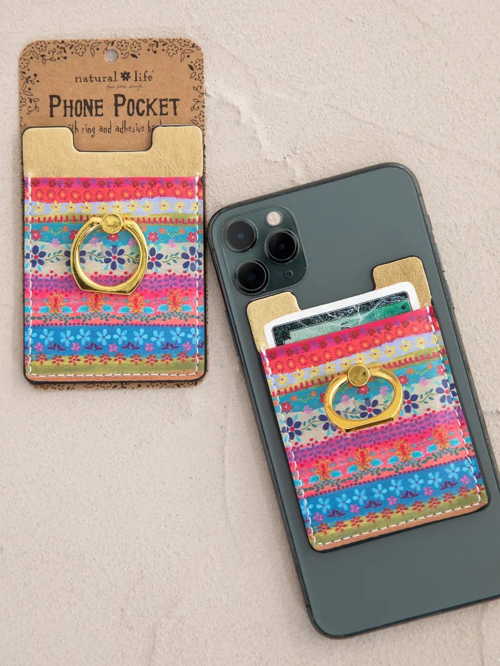 "Let It" Phone Pocket Ring
