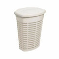 Primanova laundry basket 50 Liters beige front view