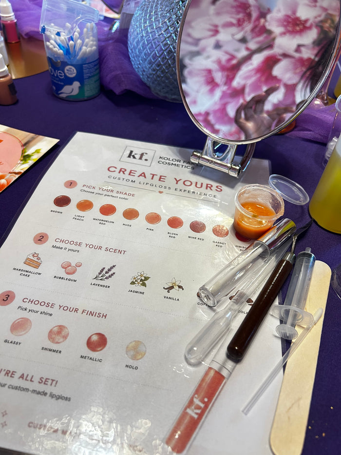 Lipgloss Customisation Experience