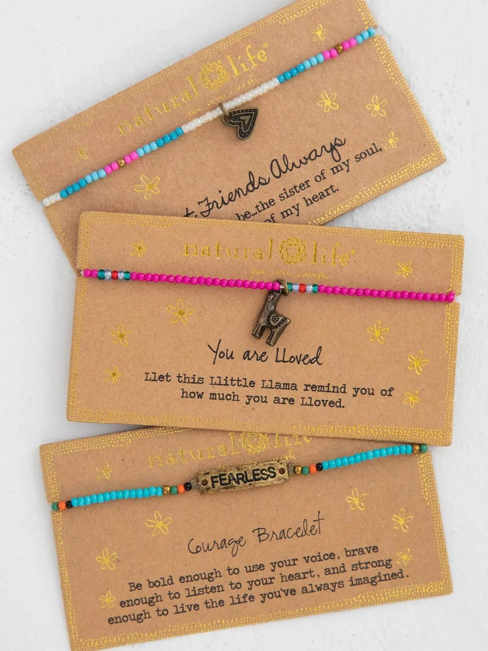 "Live Happy" Giving Bracelet