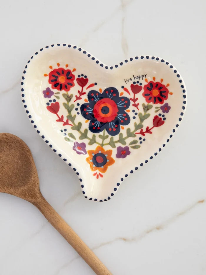 "Live Happy" Spoon Rest
