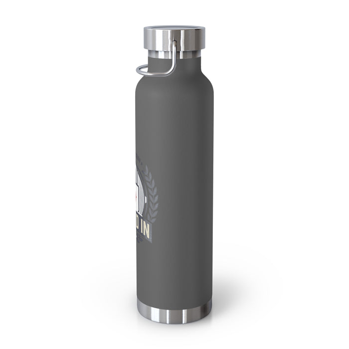 Locked In Logo 22oz Copper Vacuum Insulated Bottle