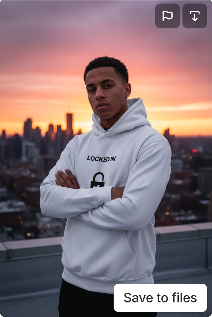 Locked In Motivational Hoodie