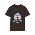 Locked In T-Shirt — Motivational 'Locked In' Graphic Tee