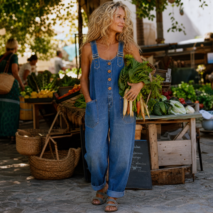 Lovarra – Relaxed Overalls with Pockets