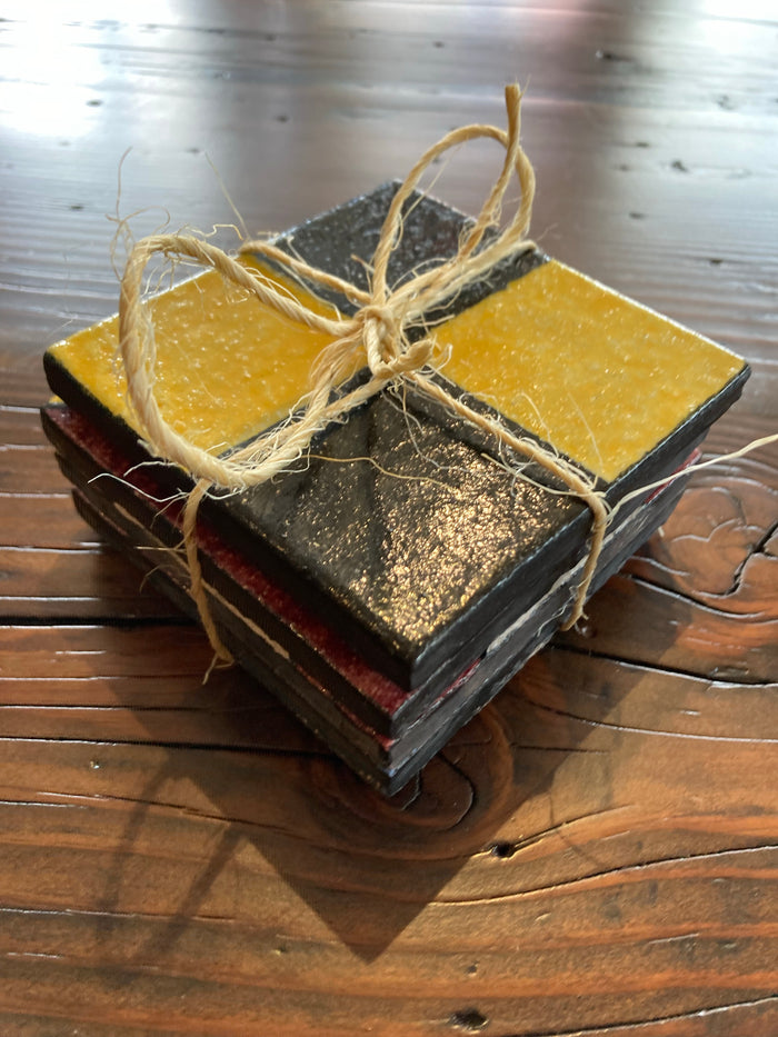 LOVE Coasters, Set of Four (4) - Annapolis Maritime Antiques