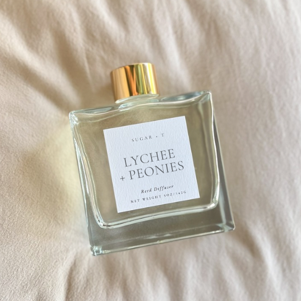Lychee + Peonies Reed Diffuser
