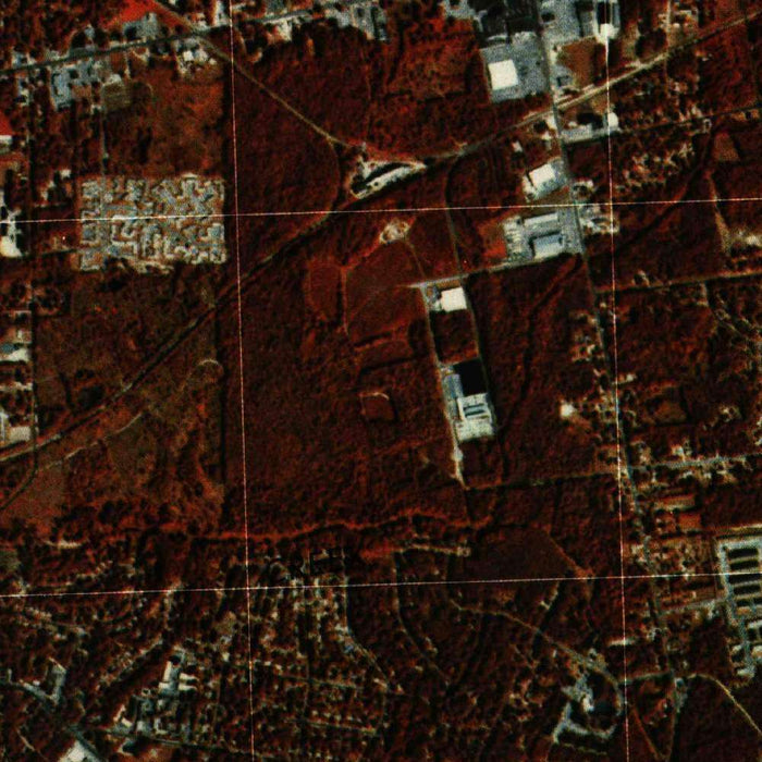 Map of Wilmington, North Carolina by USGS, 1980 – Cape Fear River & Wrightsville Beach