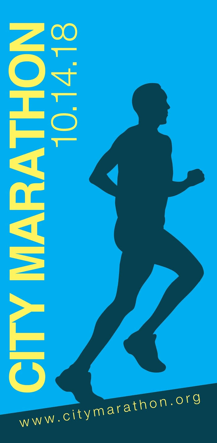 Marathon Single Vinyl Banner Dekra-Lite