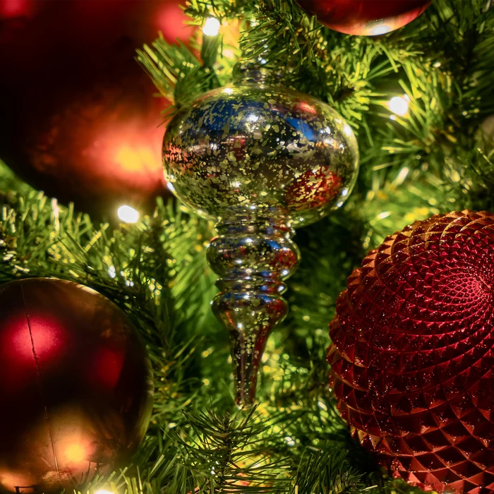 Mercury Finial Ornaments 7"