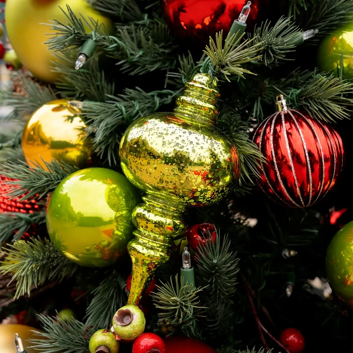 Mercury Finial Ornaments 7"