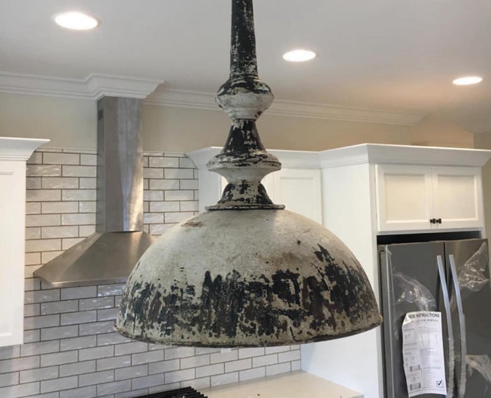 Metal Rustic Pendant- Small