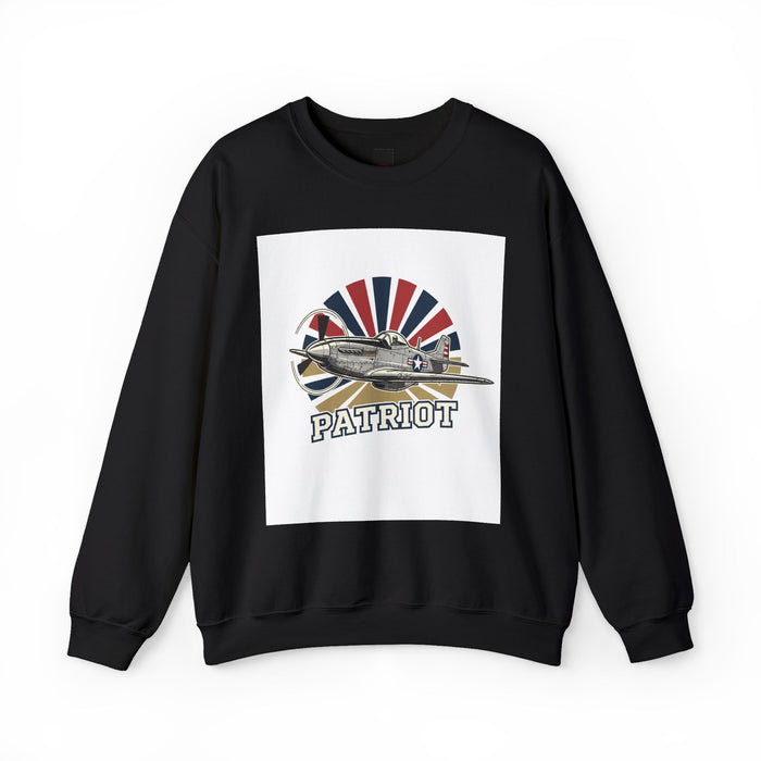 Military Aircraft Patriot Crewneck Sweatshirt