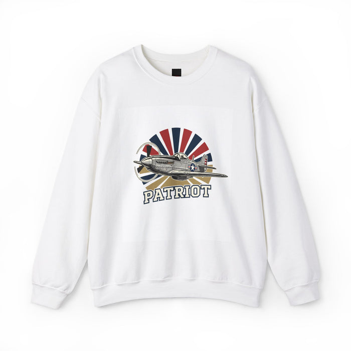 Military Aircraft Patriot Crewneck Sweatshirt