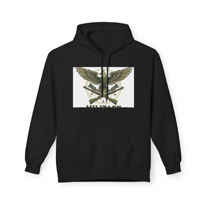 Military Hoodie — Tactical Camouflage Fleece