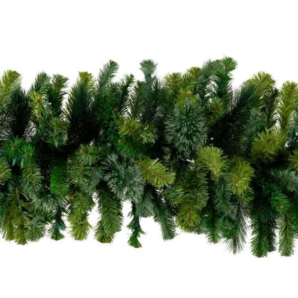 Mixed Foliage Garland 10' Sections Dekra-Lite