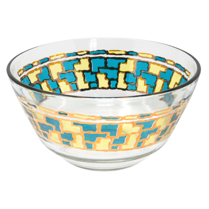 Vintage Mod Mosaic Serving Bowl | The Hour Shop