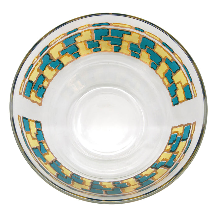 Vintage Mod Mosaic Serving Bowl Top | The Hour Shop